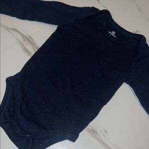 Navy onesie
